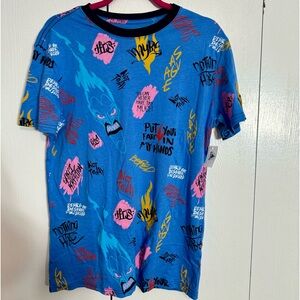 NWT. Disney Parks Magic Hades T Shirt size Small. Approx. 19” armpit to armpit